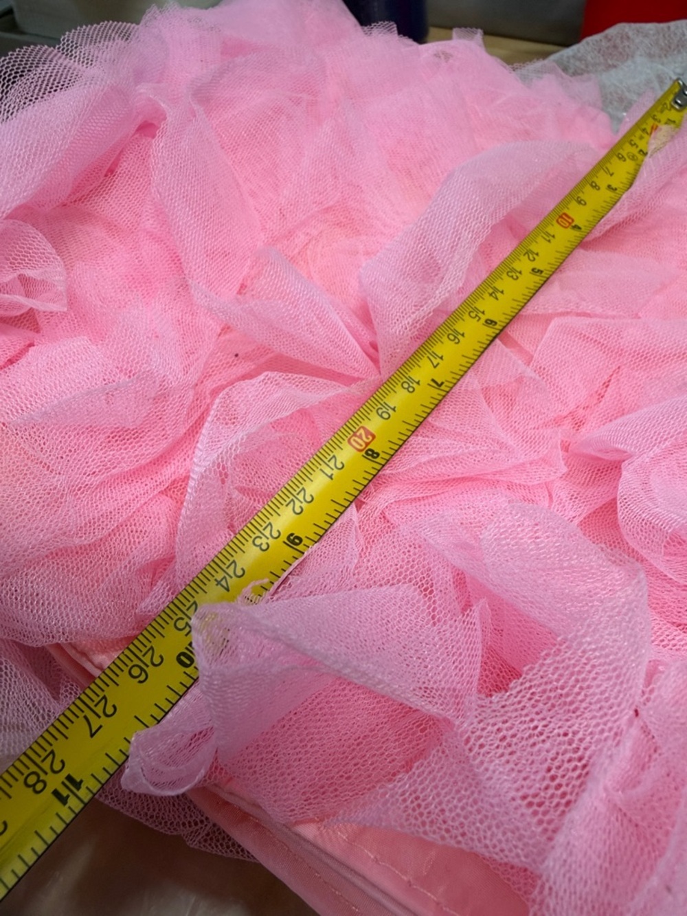 PINK RUFFLE MINI HANDBAG - Picture 7 of 8